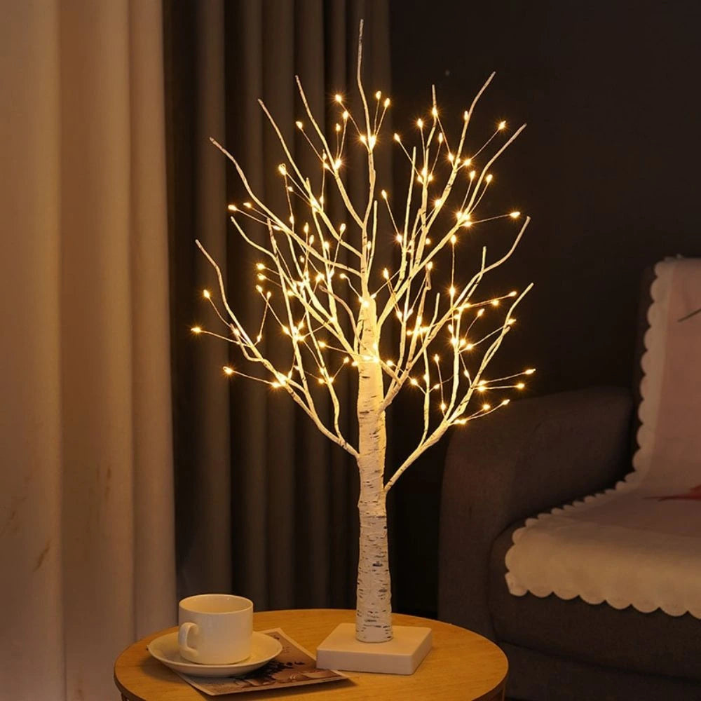 Luz Decorativa Árvore Nórdica – Ambiente Aconchegante e Moderno