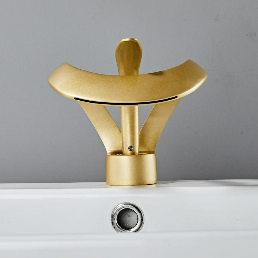 Robinet Salle De Bain Moderne – Design Courbé Et Élégant