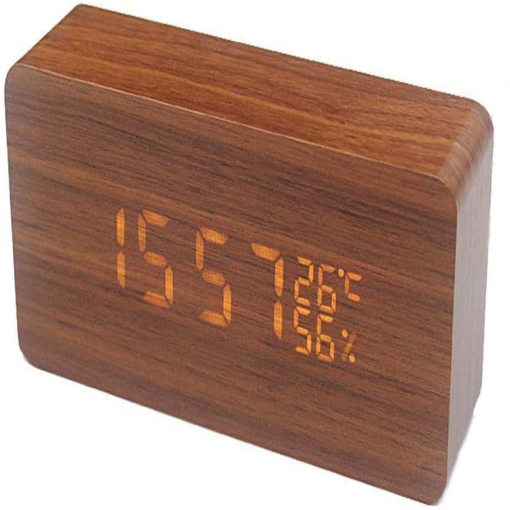 Horloge LED Avec Commande Vocale – Design Moderne Et Fonctionnalité Intelligente