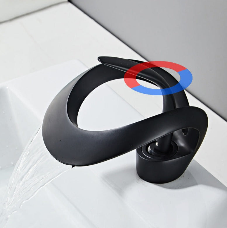 Robinet Salle De Bain Moderne – Design Courbé Et Élégant