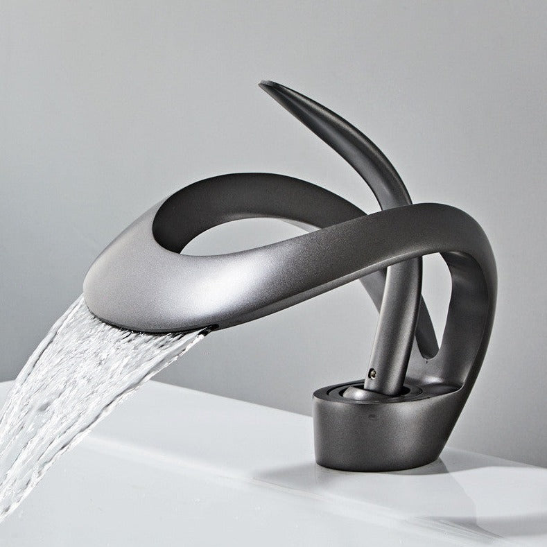 Robinet Salle De Bain Moderne – Design Courbé Et Élégant