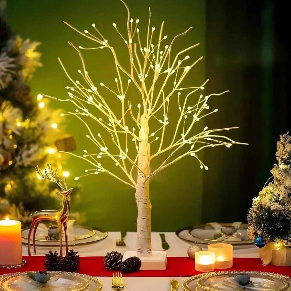 Luz Decorativa Árvore Nórdica – Ambiente Aconchegante e Moderno
