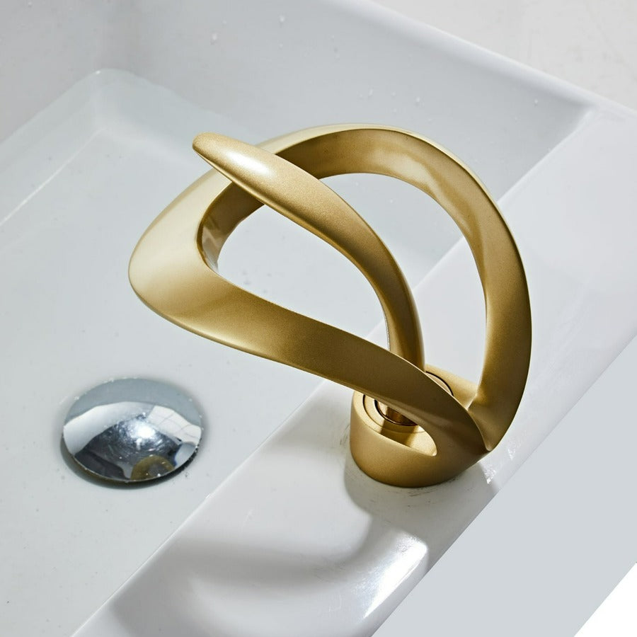Robinet Salle De Bain Moderne – Design Courbé Et Élégant