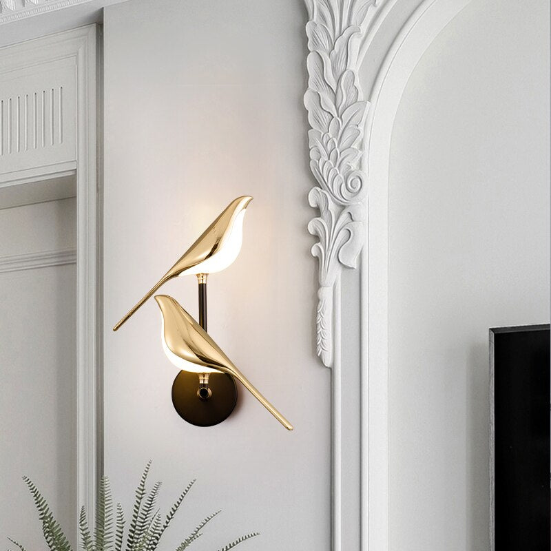 Applique Murale Oiseau – Décoration Lumineuse Et Délicate