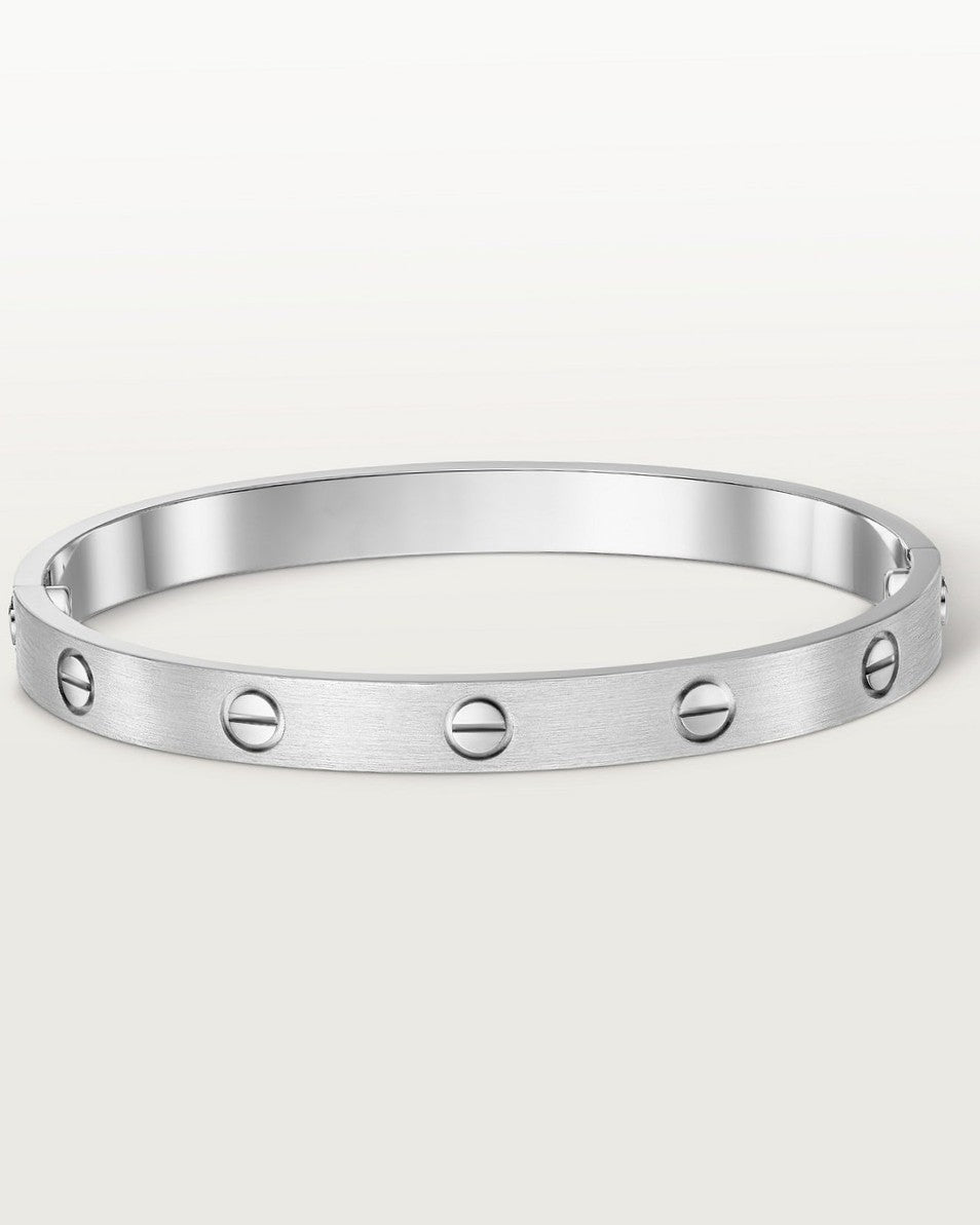 Harde Armband – Afwerking Zilvere en Verfijnde Stijl