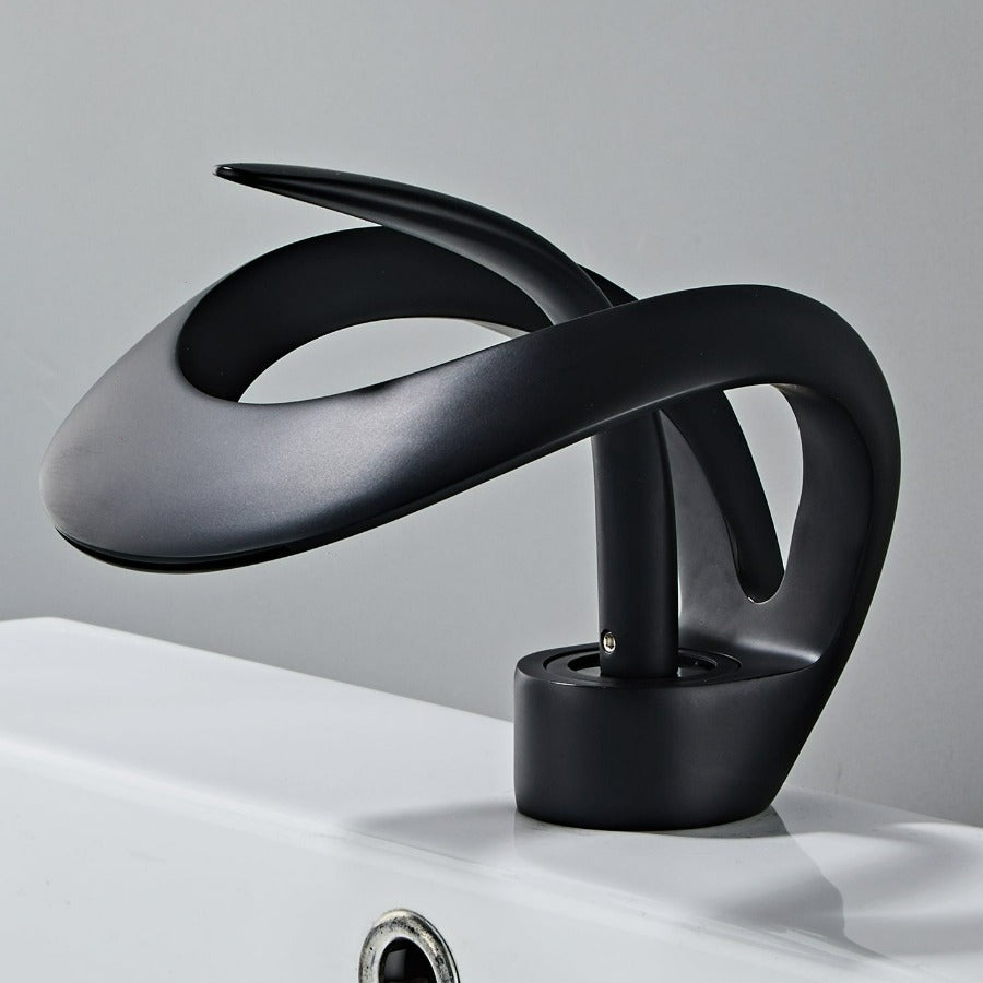 Robinet Salle De Bain Moderne – Design Courbé Et Élégant