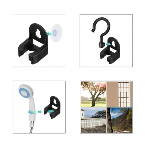 Przenośny prysznic zewnętrzny - ładowany przez USB