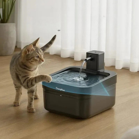 Vannfontene for katt uten ledning – Frihet og kontinuerlig hydrering