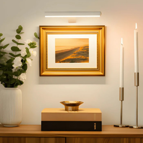 Draadloze USB-oplaadbare LED-wandlamp - volledig draaien en handig opladen