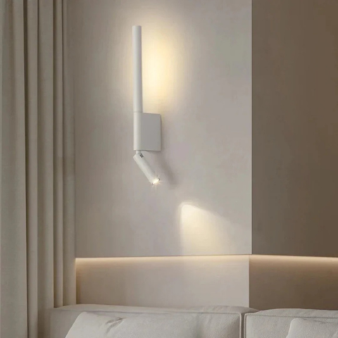 LED Wall Lamp With Reading Light – Practical And Elegant