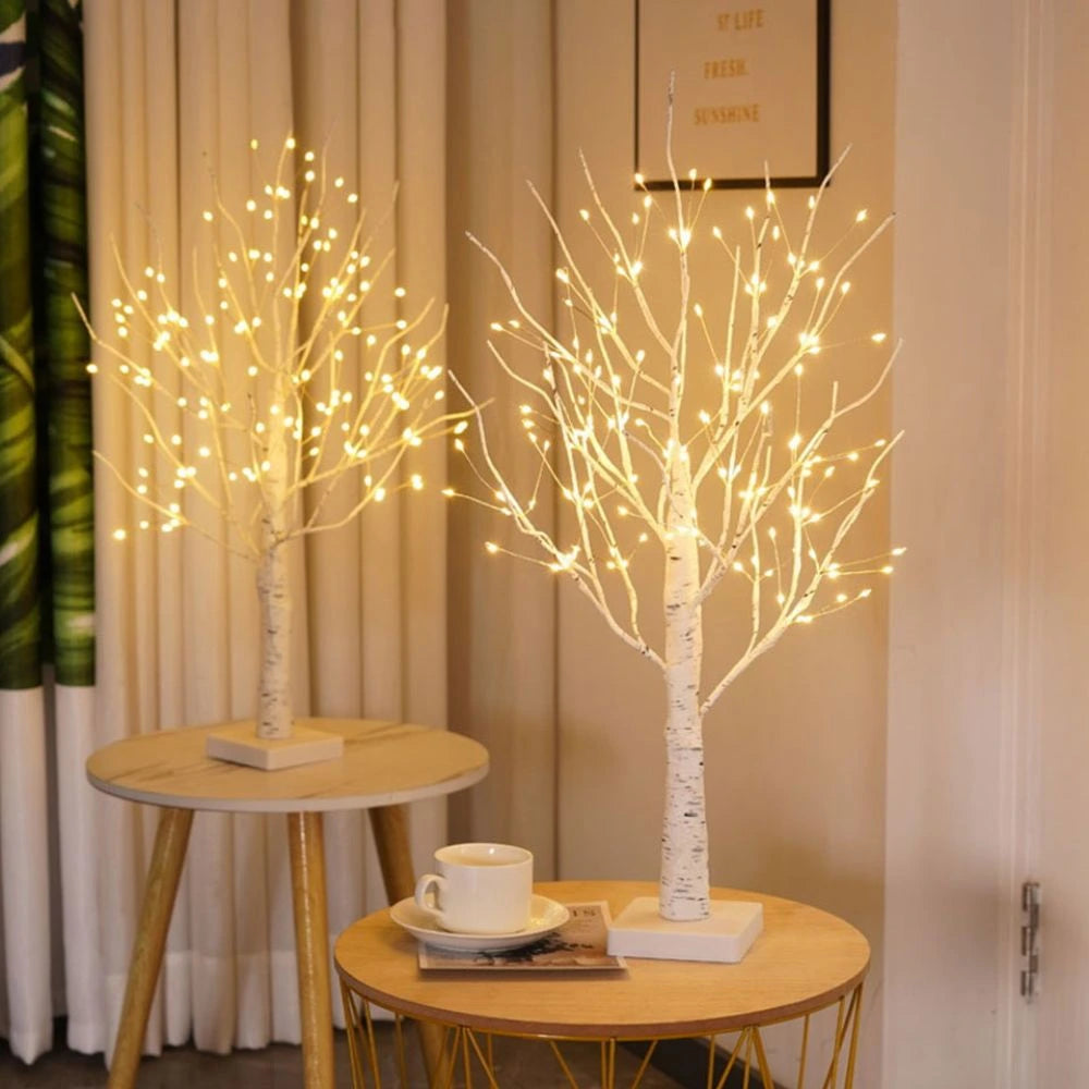Luz Decorativa Árvore Nórdica – Ambiente Aconchegante e Moderno