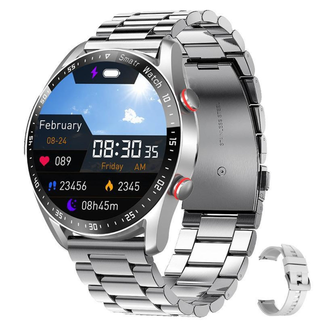Elegante Slimme Horloge – Verfijnde Stijl En Slimme Functies