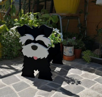 Vaso de Flores Original — Forma de Cão