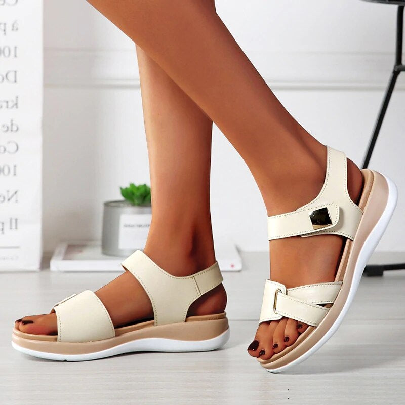 Josiane | Chic Afslappede Sandaler – Rent og Moderne Design