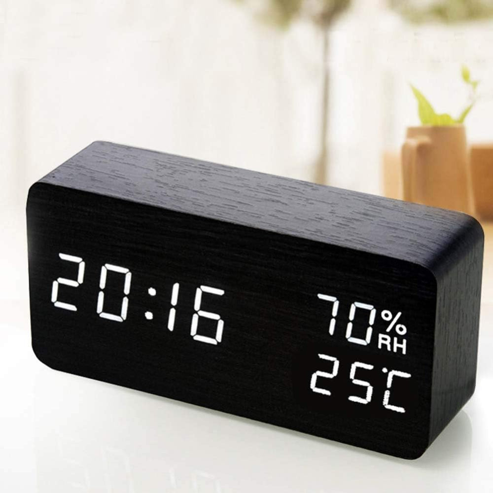 Horloge LED Avec Commande Vocale – Design Moderne Et Fonctionnalité Intelligente