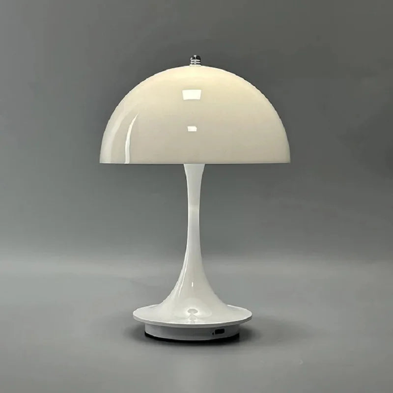 Lámpara de Mesa LED – Recargable y Iluminación en Tres Niveles