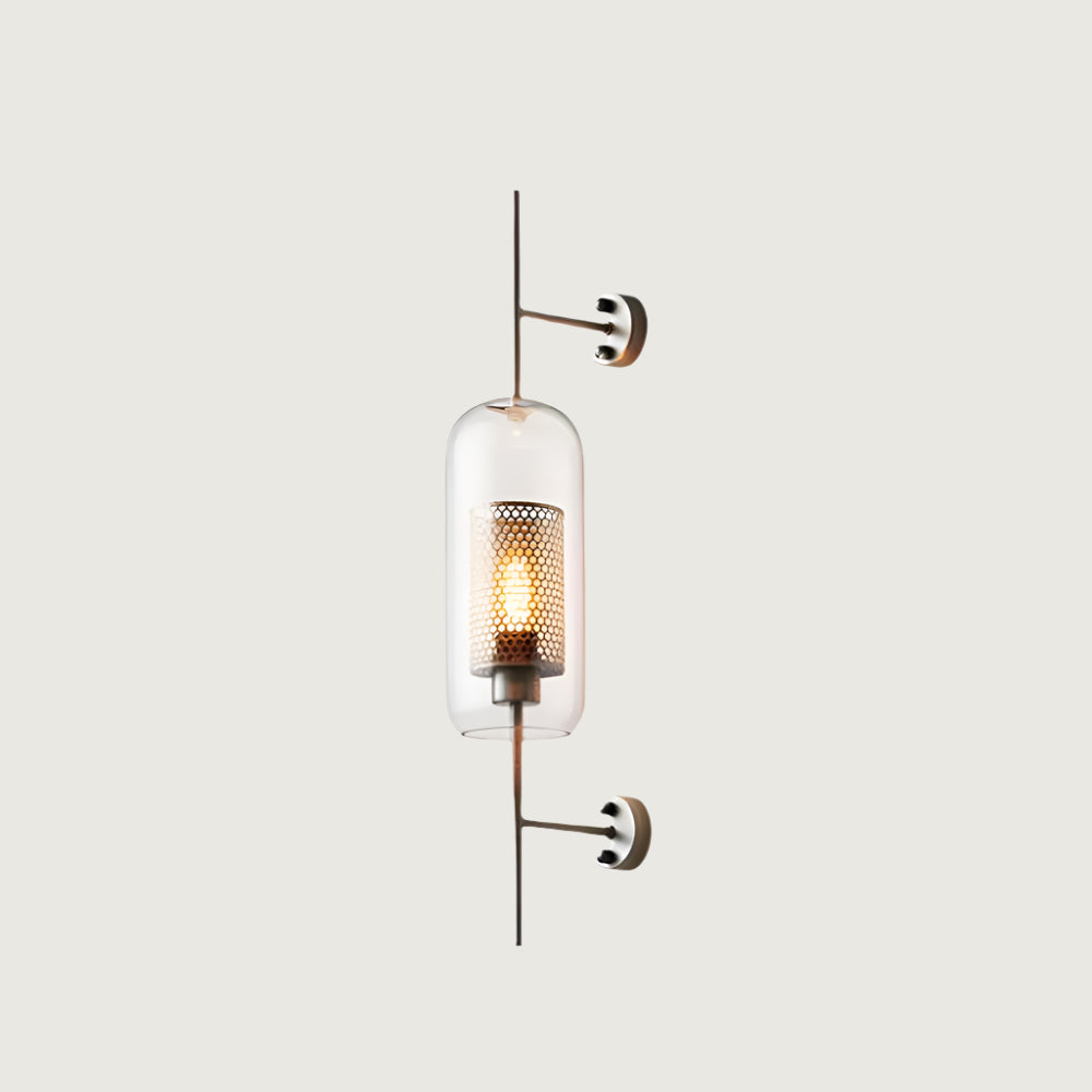 Industrialna geometryczna lampa ścienna - styl i nowoczesność