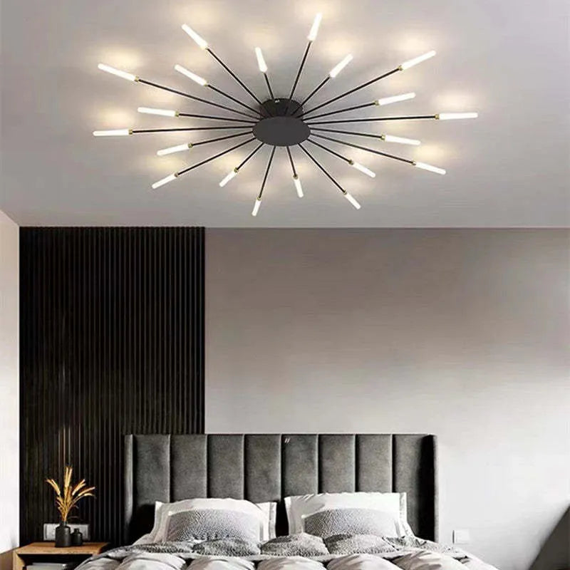 Nowoczesny sufitowy LED – eleganckie oświetlenie i współczesny design 
