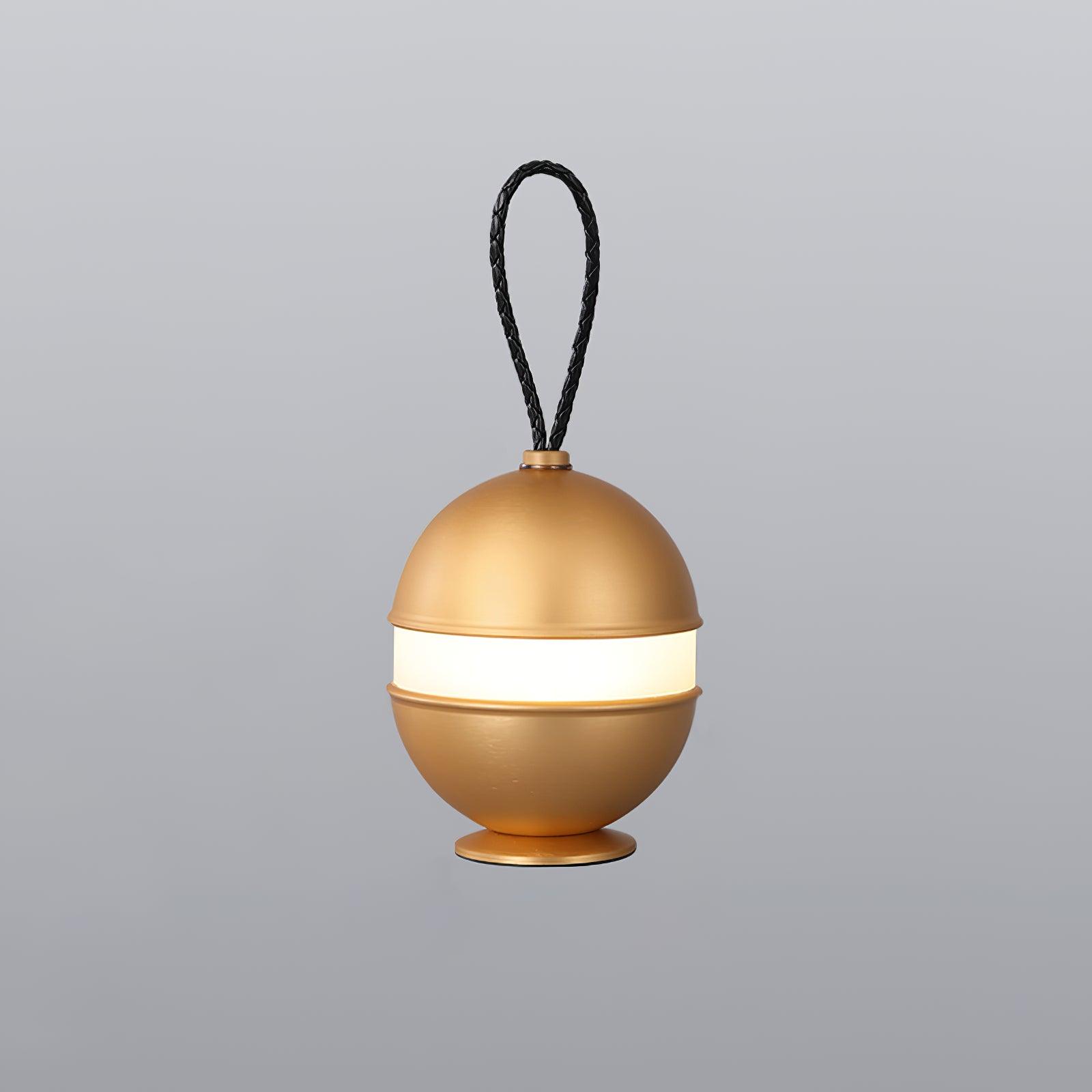 Lampada a sfera ricaricabile - Design chic e luce rilassante