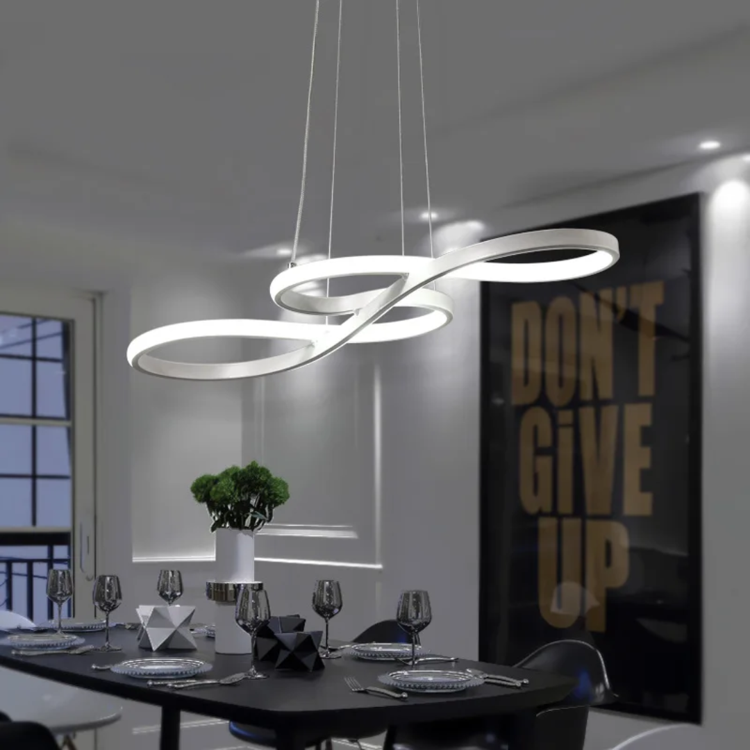 Moderne LED Hanglamp Met Ringen – Elegante En Futuristische Ontwerp 