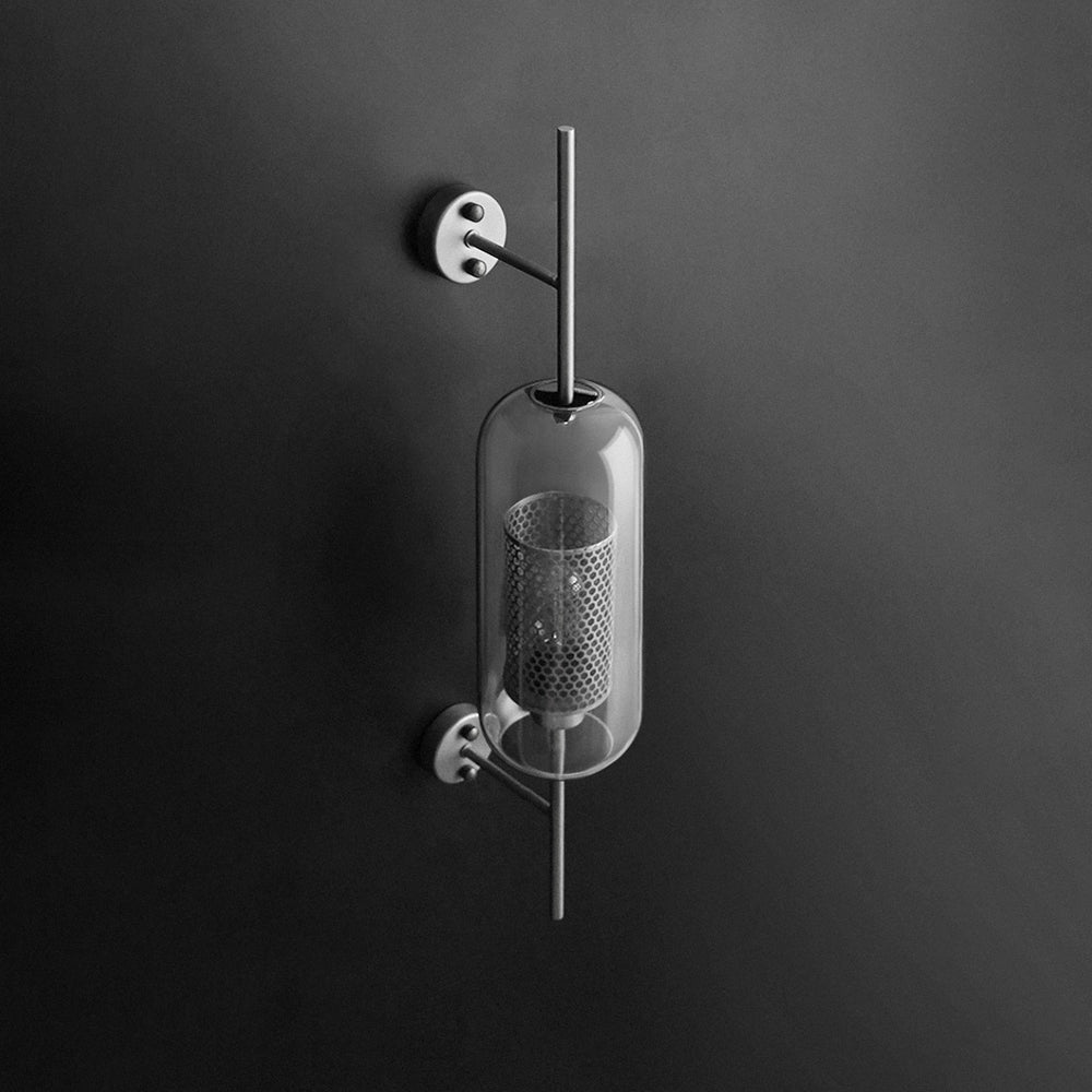 Industrialna geometryczna lampa ścienna - styl i nowoczesność