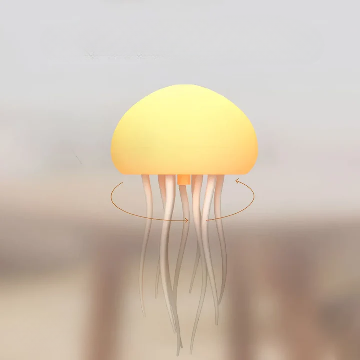 Lampe Méduse Dansante – Lumière Apaisante Et Mouvements Hypnotiques