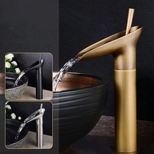 Robinet Cascade Salle De Bain – Style Antique Et Élégant