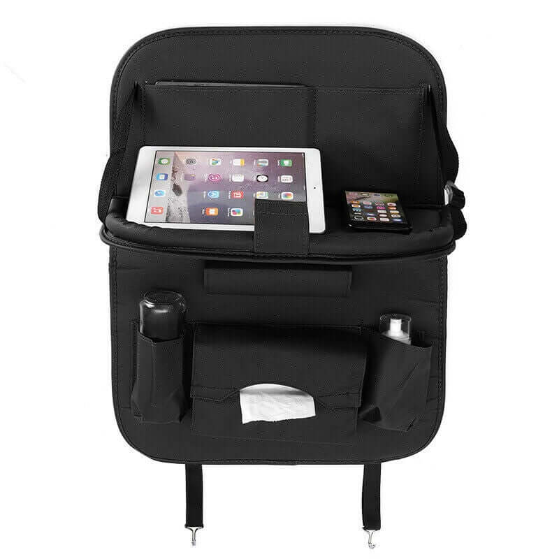 Organisateur De Siège Arrière Avec Plateau — Accessibilité, Stabilité Et Design Compact