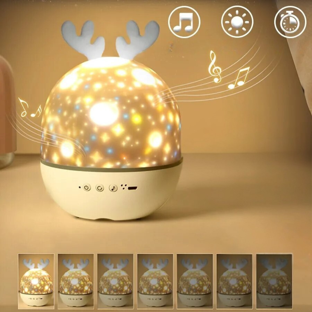 Lampa Projektor Nocny – Magiczne i Relaksujące Oświetlenie 