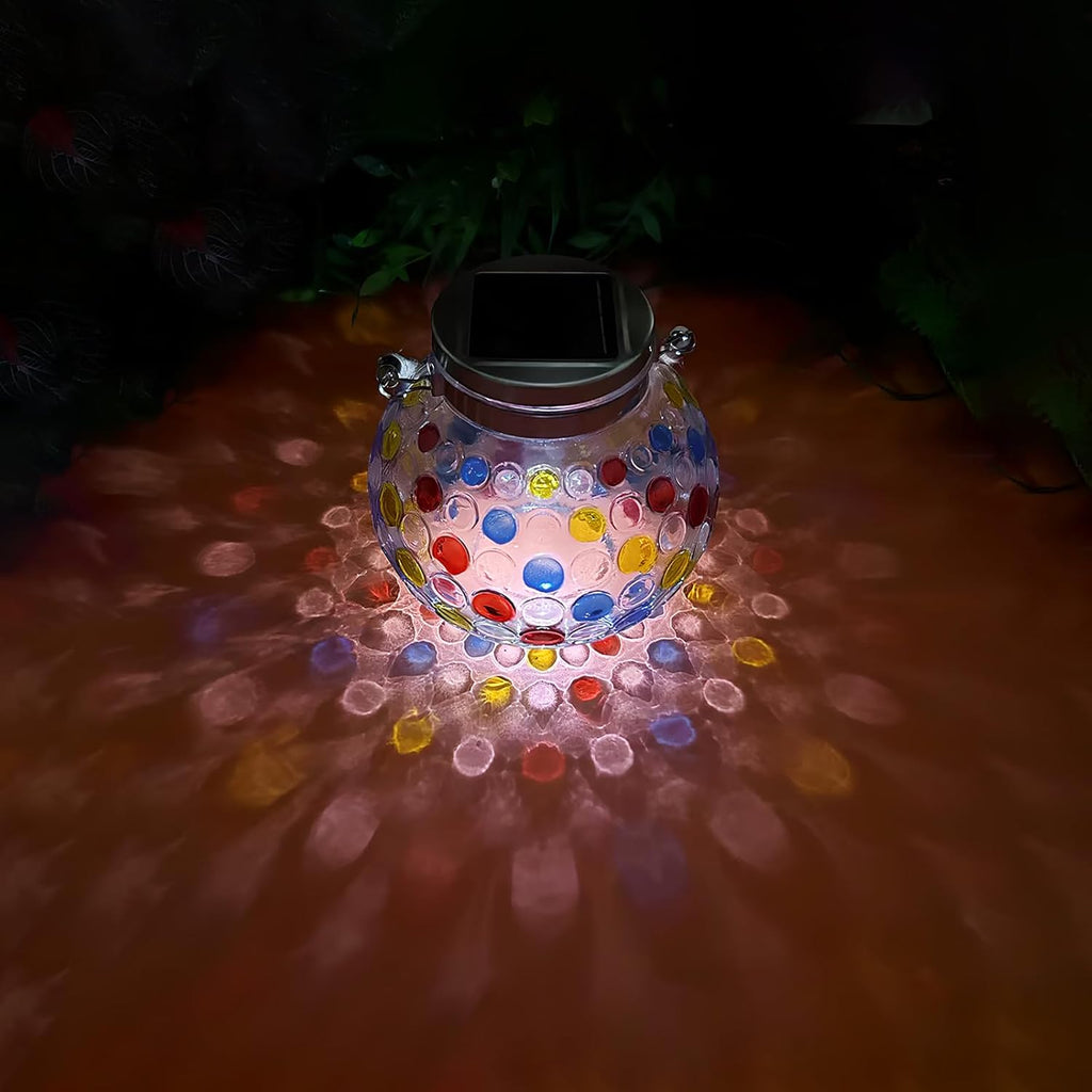 Lampa Słoneczna Zewnętrzna — Elegancja Szkła 