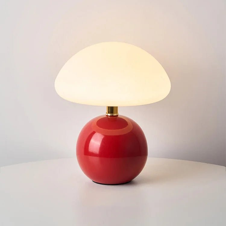 Stolní lampa ve tvaru houbě – elegance a originalita 