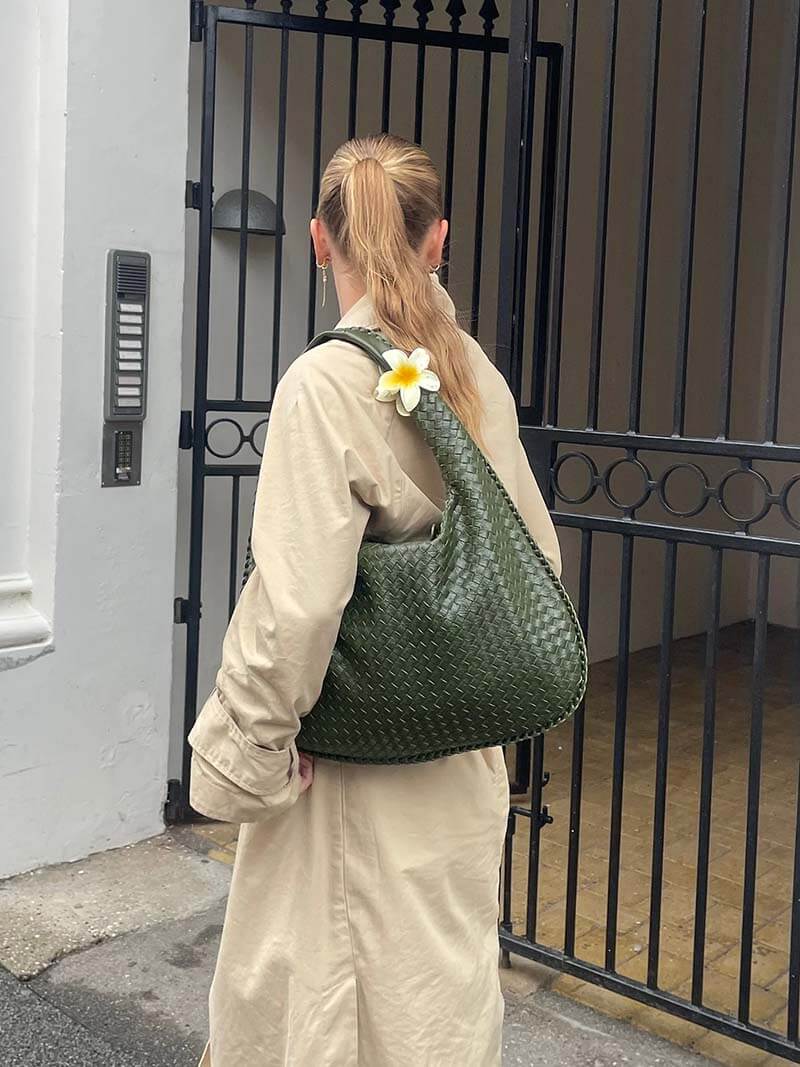 Josiane | Håndveske i flette – Håndverksmessig eleganse og tidløs sjarm 