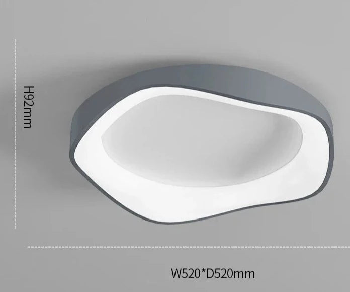 Asymmetrisk LED-taklampa – Trend och Elegans 