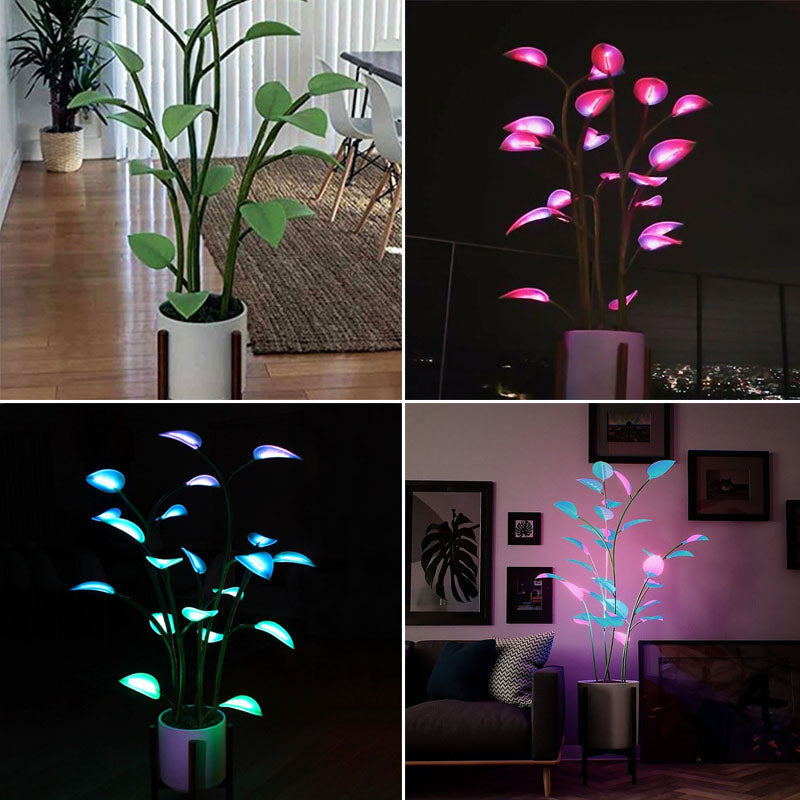 Magische LED-lamp in de vorm van een plant – Natuurlijke en betoverende sfeer 