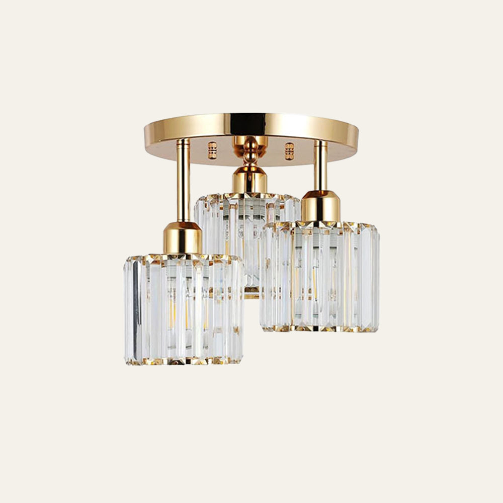 Półwbudowana lampa sufitowa – nowoczesna elegancja i wyrafinowany blask 