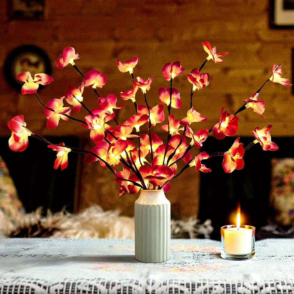 Verlichte LED-decoratie – Warme en Elegante Sfeer 