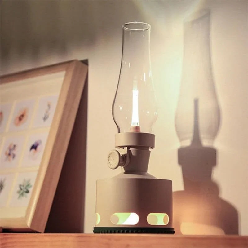 Retro LED-lanterne – Elegant dekorativ belysning 
