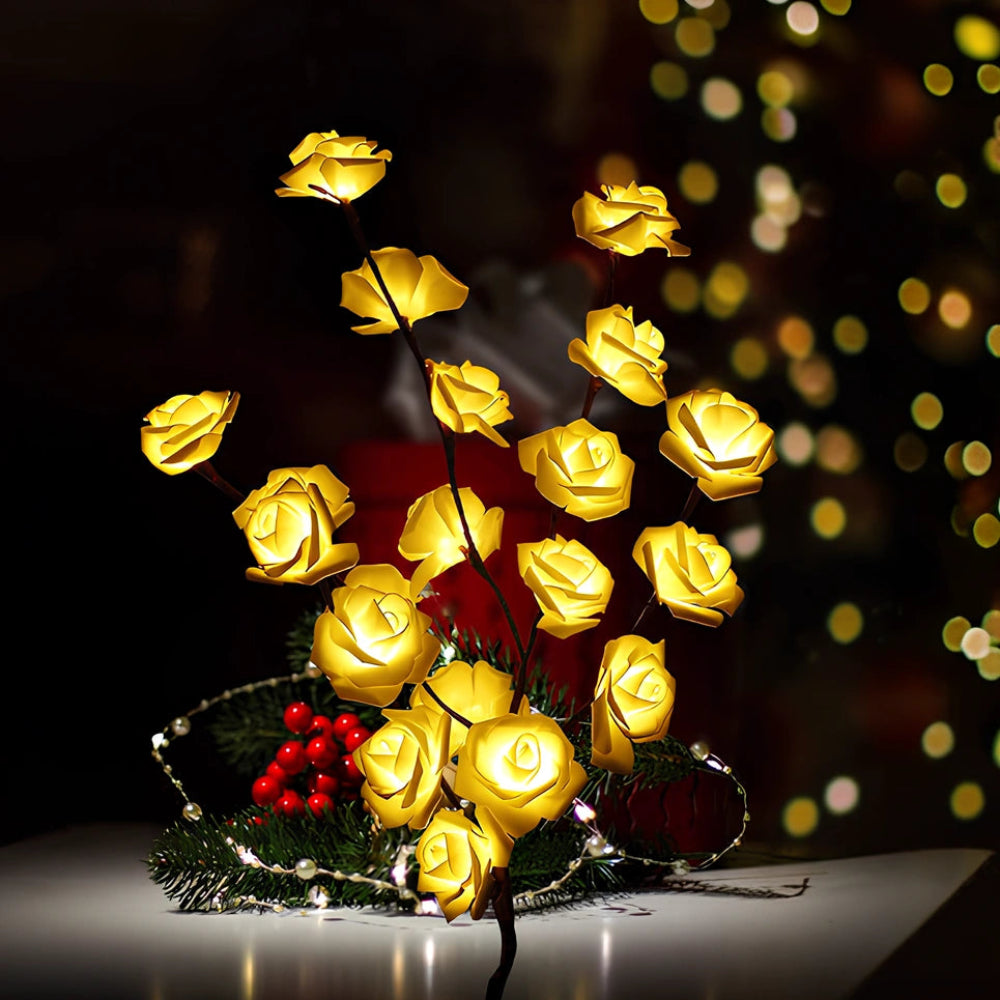 Verlichte LED-decoratie – Warme en Elegante Sfeer 