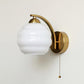 Aplique de Parede Art Déco – Iluminação Refinada e Charme Intemporal 