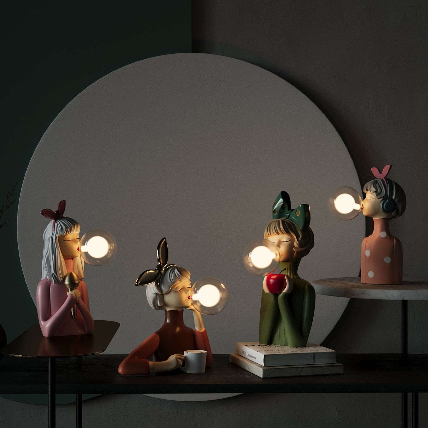 Lampada da Tavolo Artigianale – Design Unico e Finitura Curata 