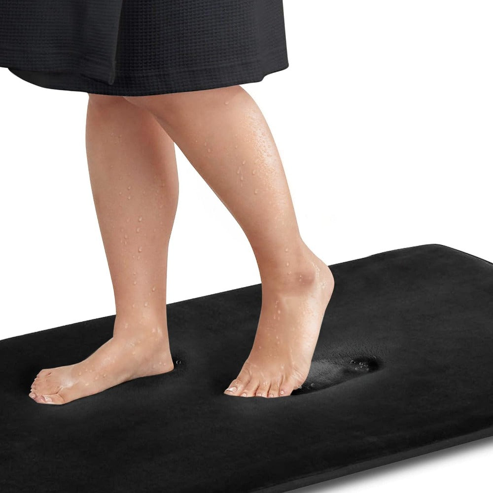 Alfombra de baño de espuma con memoria – Confort suave y soporte óptimo 