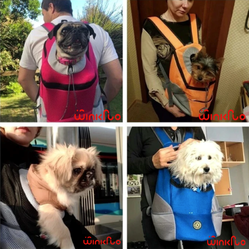 Mochila de Transporte para Animais — Conforto e Segurança em Deslocação 