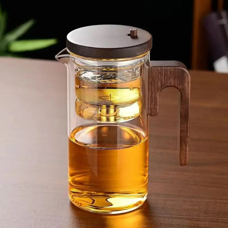 Glas Teekande Med Si — Elegance Og Enkelhed I Hverdagen 