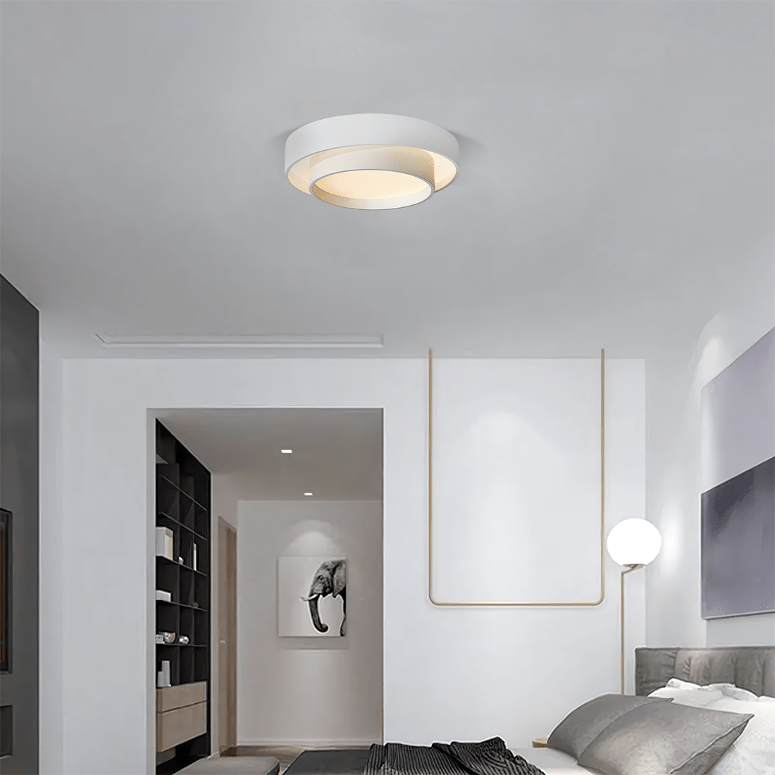 LED-Deckenleuchte Diskus – Licht und visueller Komfort 