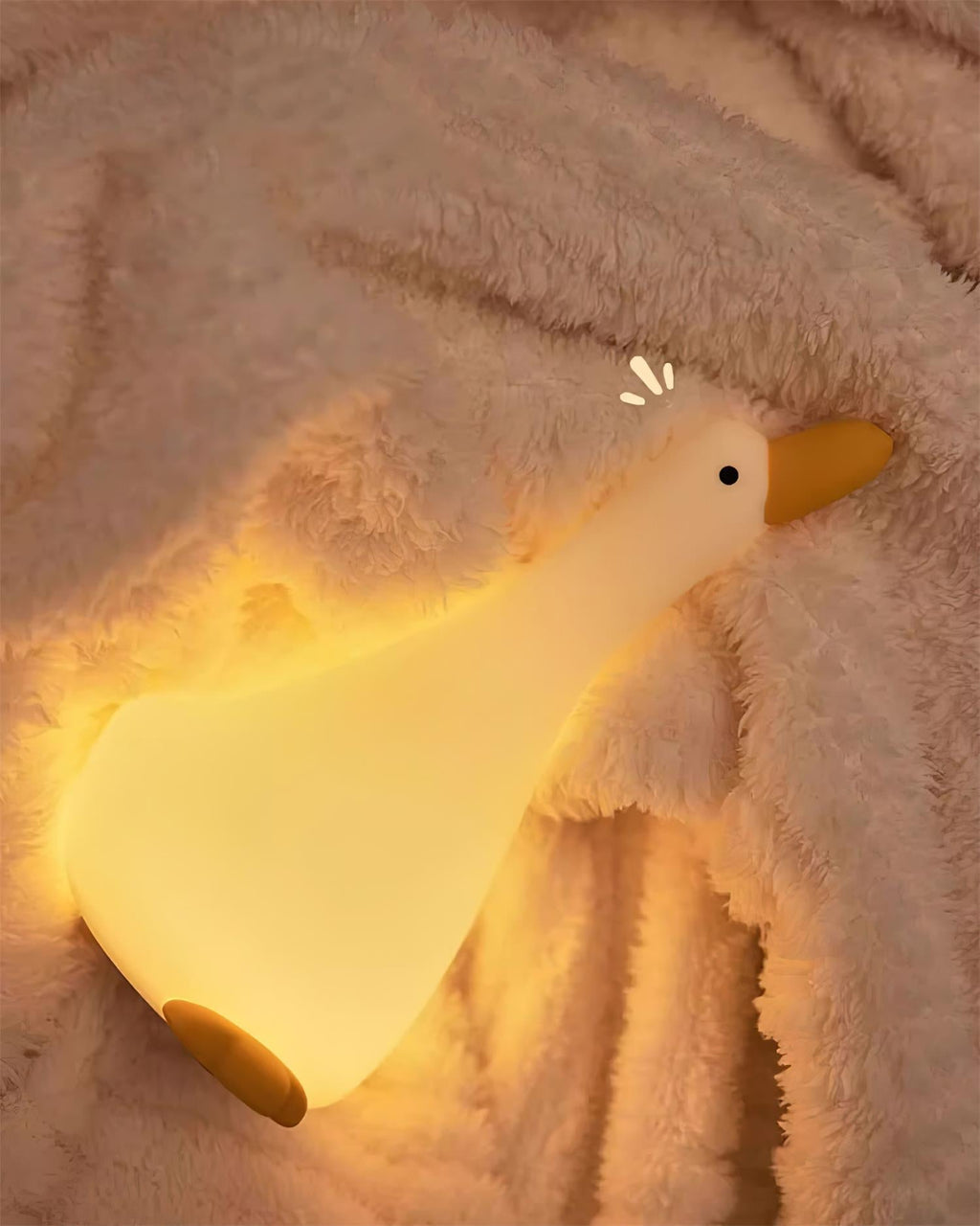 Luz nocturna Enchanted Goose - Luz táctil y diseño relajante
