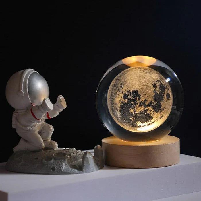 Lampe Décorative Led – Finition Gravée Et Style Contemporain