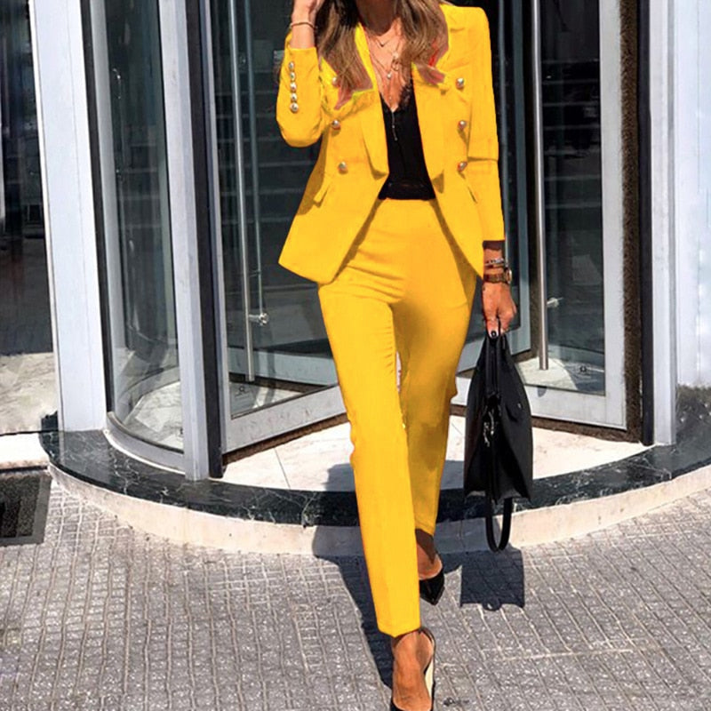 Zita | Ensemble Blazer und Hose – Raffinierte Silhouette für Frauen 