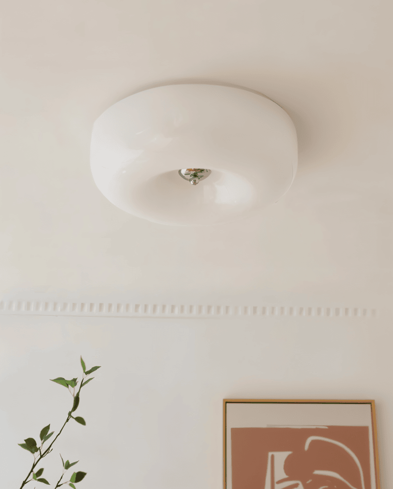 Skandinavisk taklampa i glas - Modern dekoration och enkel installation