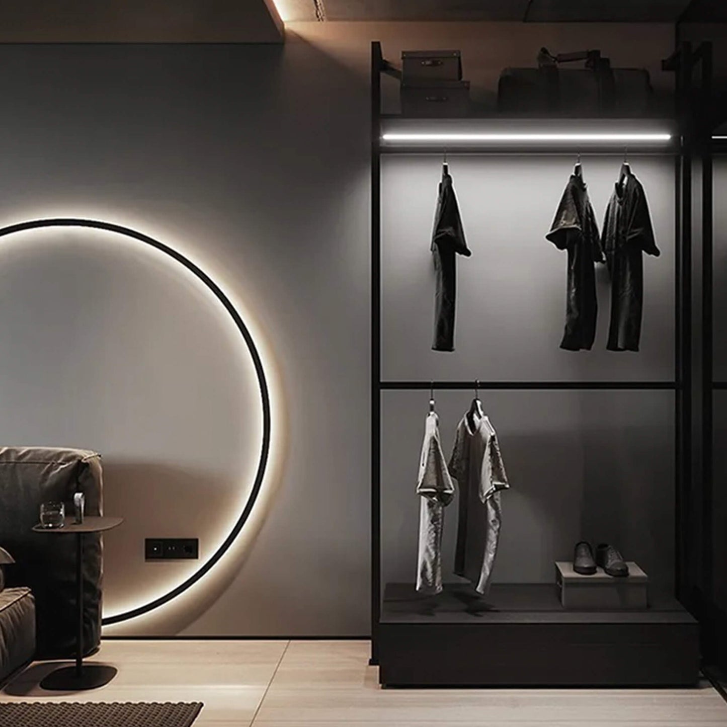 Aplique de Parede Halo – Elegância e Modernidade 