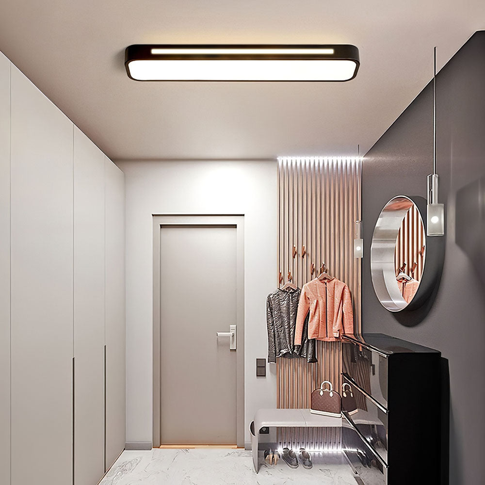 Minimalistyczna lampa sufitowa LED – Nowoczesne i dyskretne oświetlenie 